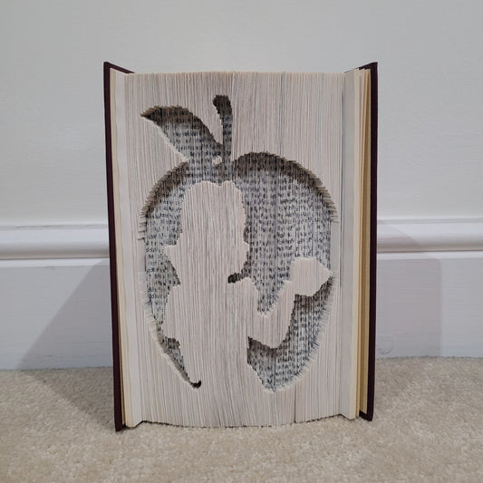 A book fold with a picture of Snow White on the front.
